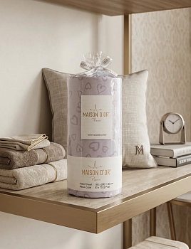 Простынь на резинке FEELLOVE фиолет 